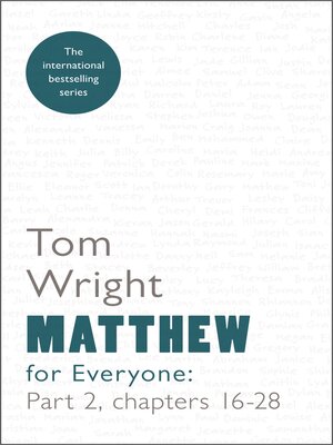 cover image of Matthew for Everyone Part 2